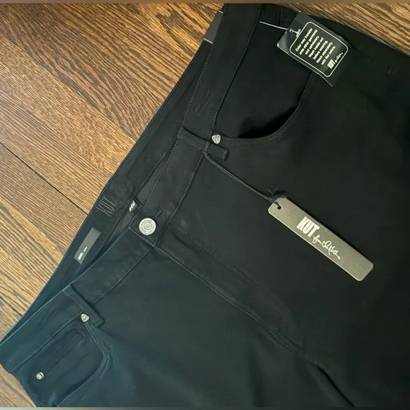 KUT from the Kloth black denim - Picture 3 of 6